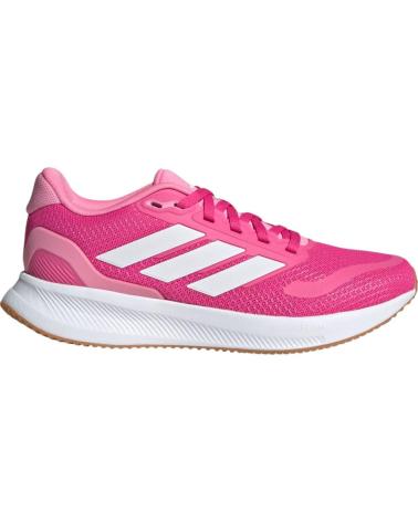 ZAPATILLAS RUNNING ADIDAS RUNFALCON 5 JP5143 ROSAS PARA MUJER ROSA