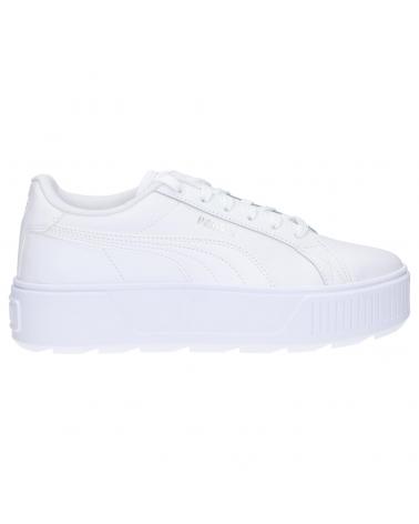 Sneaker PUMA  für Damen und Mädchen und Junge 387374 KARMEN L JR  01 WHITE
