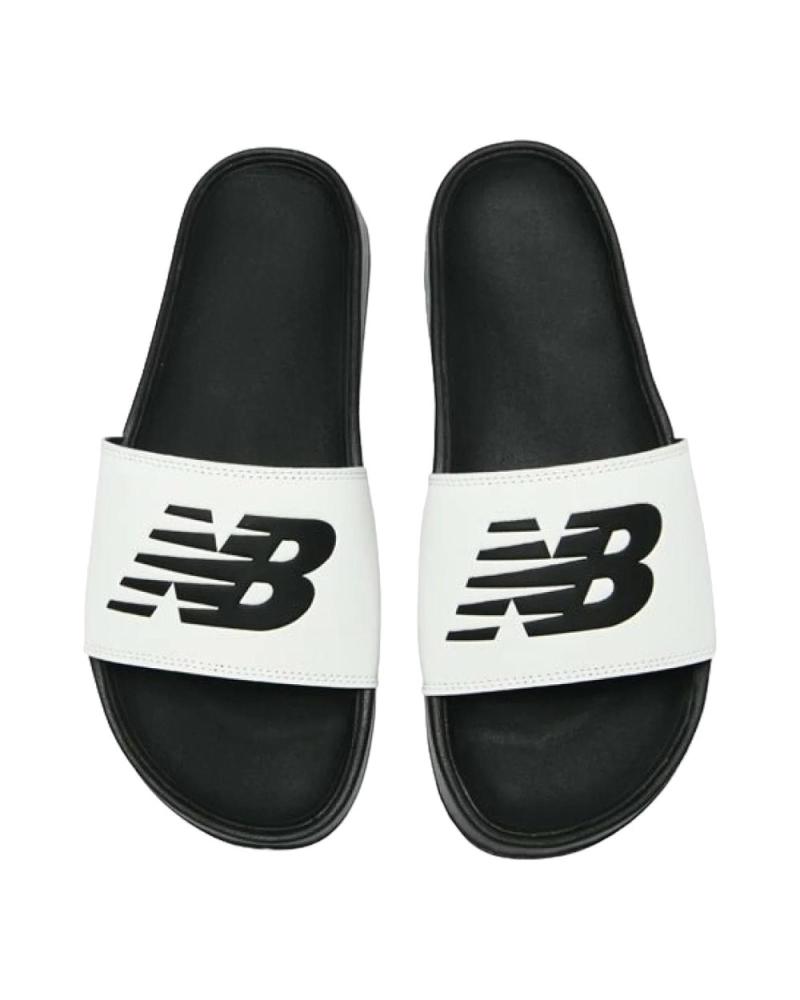 Chanclas de Hombre NEW BALANCE CHANCLAS SUF 200 NEGRO FLIP FLOPS SUF200B3 BLANCO