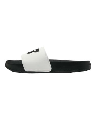 Chanclas de Hombre NEW BALANCE CHANCLAS SUF 200 NEGRO FLIP FLOPS SUF200B3 BLANCO