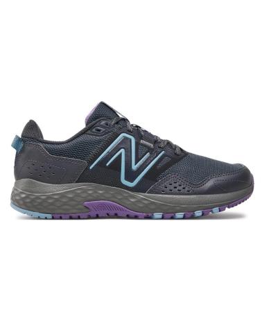 Esportes  de Mulher NEW BALANCE ZAPATILLAS WT410 V8 TRAIL CELESTE VIOLETA TRAIL WT410CA GRIS