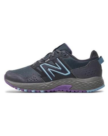 Esportes  de Mulher NEW BALANCE ZAPATILLAS WT410 V8 TRAIL CELESTE VIOLETA TRAIL WT410CA GRIS