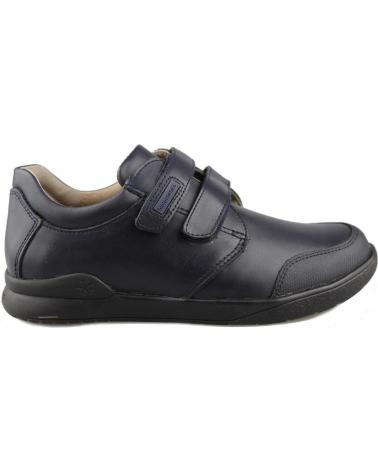 Schuhe OTRAS MARCAS  für Junge ZAPATO COLEGIAL CON DOBLE VELCRO  B-AZUL MARINO