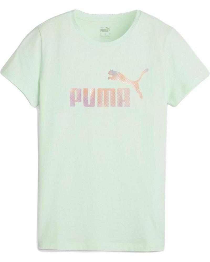 PUMA MODELO ESS SUMMER DAZE TEE PARA VERDE