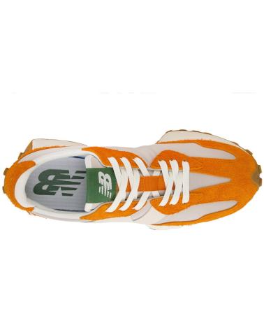 Deportivas de Hombre NEW BALANCE ZAPATILLAS 327 NARANJA SNEAKER U327SA GRIS