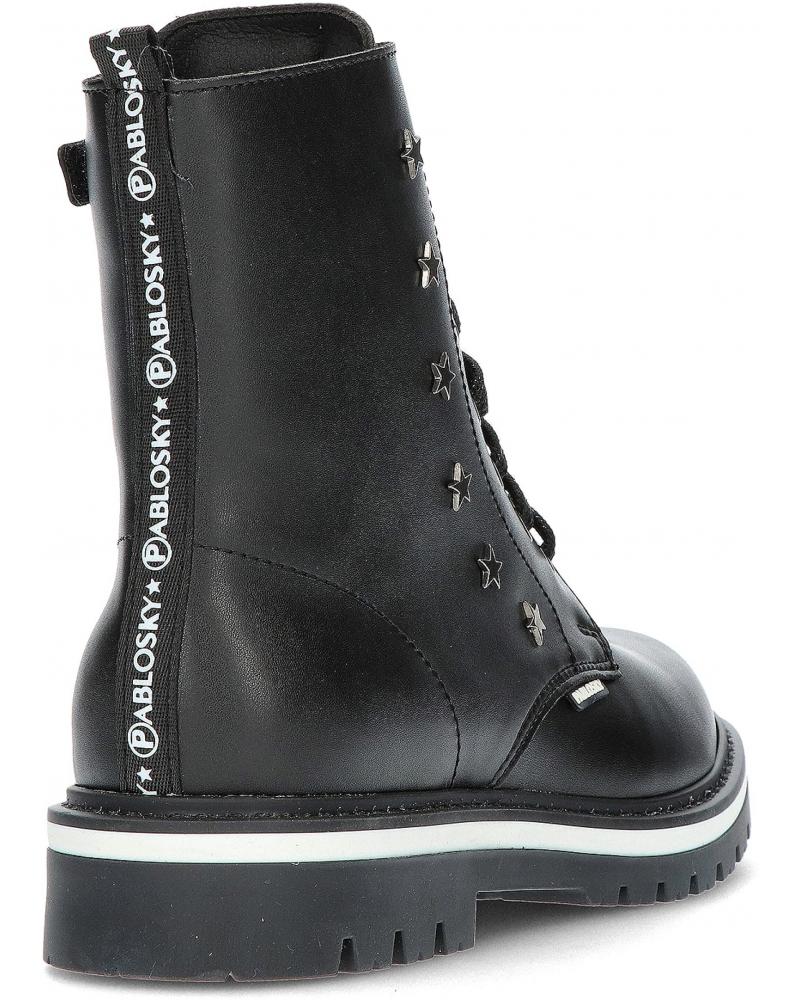 Botas De Mujer PABLOSKY BOTIN CORDONES DETALLE ESTRELLAS LEADER