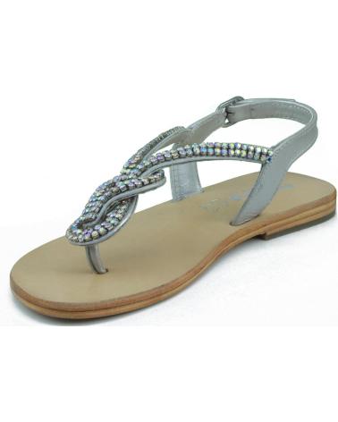 Sandalias de Niña OCA LOCA SHOES OCA LOCA ESCLAVA VALENCIA SANDALIA PLATA