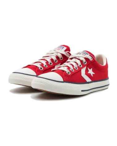 CONVERSE ZAPATILLAS STAR PLAYER EV OX BLANCO 671111C ROJO