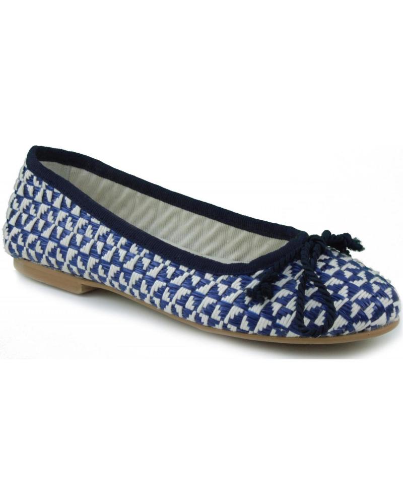 Bailarinas OCA LOCA SHOES de Niña OCA LOCA NINA RAFIA AZUL Bailarinas OCA LOCA SHOES de Niña OCA LOCA NINA RAFIA AZUL