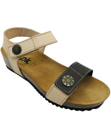 SPK SANDALIA PIEL MUJER 150 MARRON