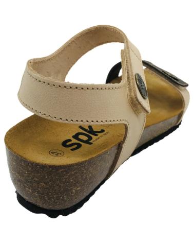 SPK SANDALIA PIEL MUJER 150 MARRON