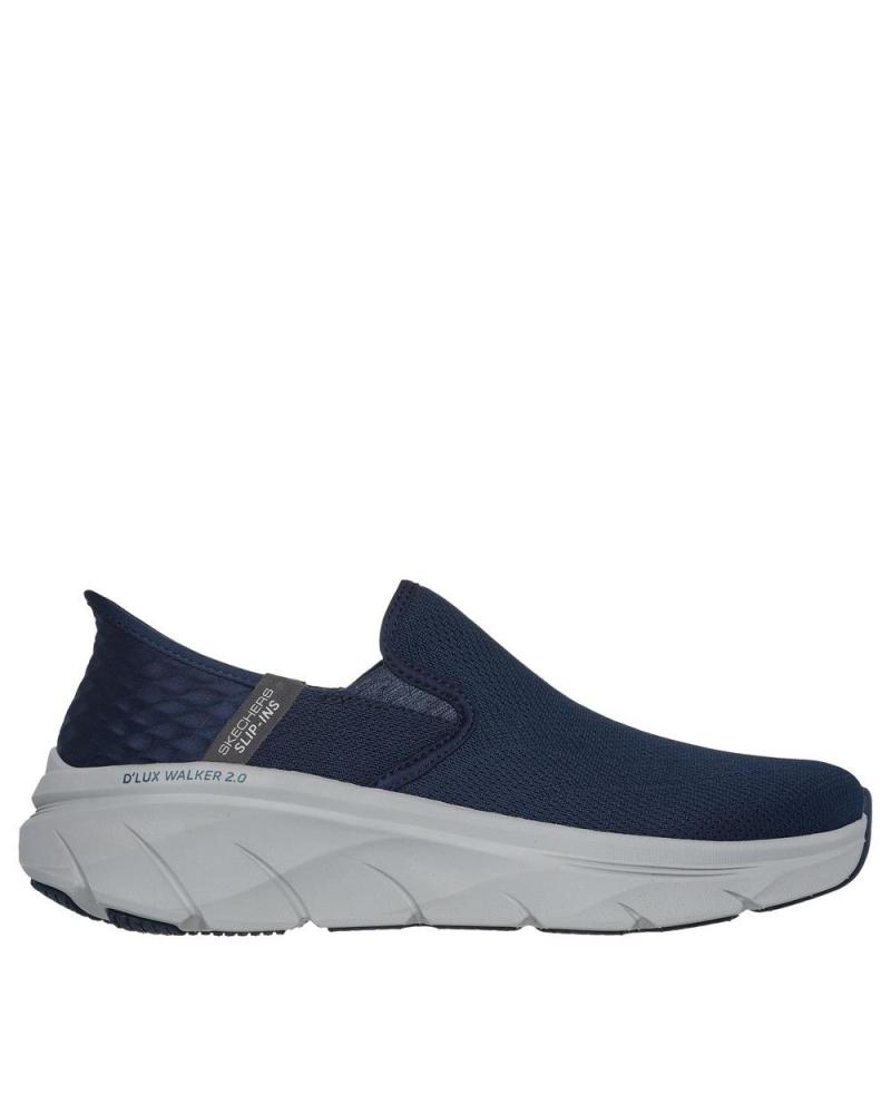 SKECHERS SLIP-INS DLUX WALKER REELER AZUL