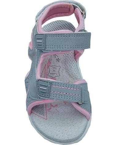 BUBBLE BOBBLE SANDALIA VELCRO NINA GRIS