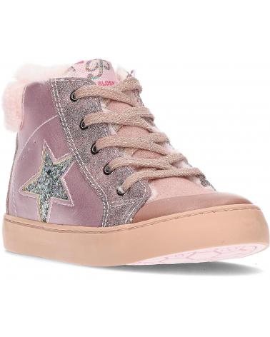 Botines de Niña PABLOSKY 970670 MICROFIBRA  GLITTER ROSA
