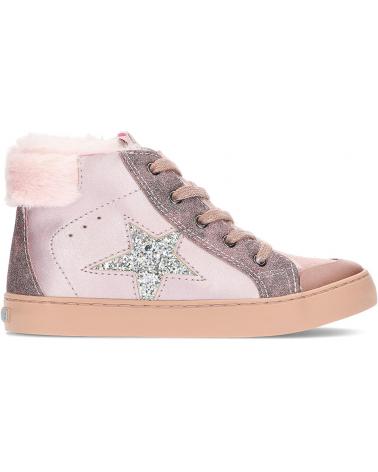 Botines de Niña PABLOSKY 970670 MICROFIBRA  GLITTER ROSA