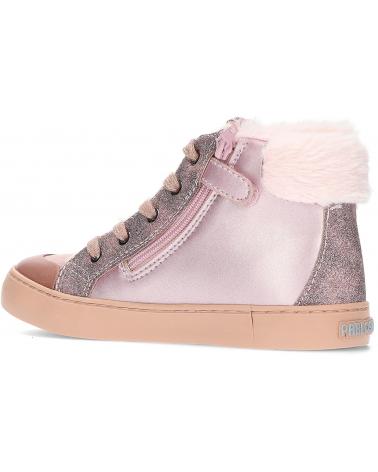 Botines de Niña PABLOSKY 970670 MICROFIBRA  GLITTER ROSA