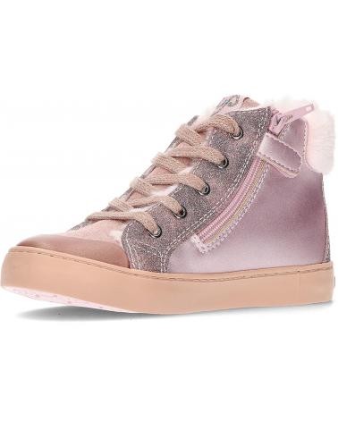 Botines de Niña PABLOSKY 970670 MICROFIBRA  GLITTER ROSA
