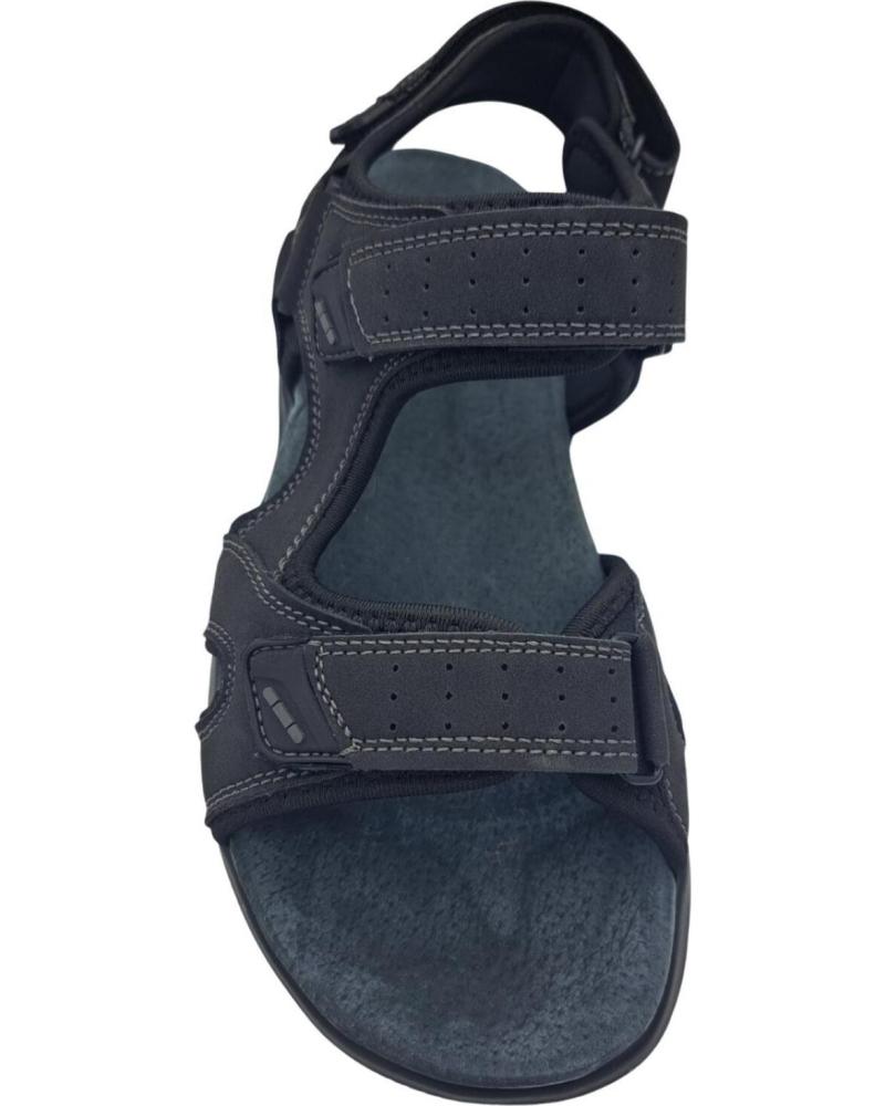 HURAN-SANDALIA-HOMBRE-VELCROS-NEGRO