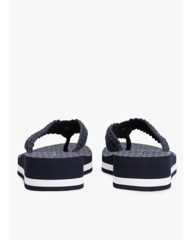 TOMMY HILFIGER TH CROCHET MID BEACH SANDAL MARINO