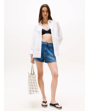 TOMMY HILFIGER TH CROCHET MID BEACH SANDAL MARINO