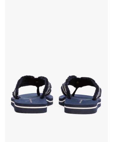TOMMY HILFIGER TH WEBBING BEACH SANDAL MARINO