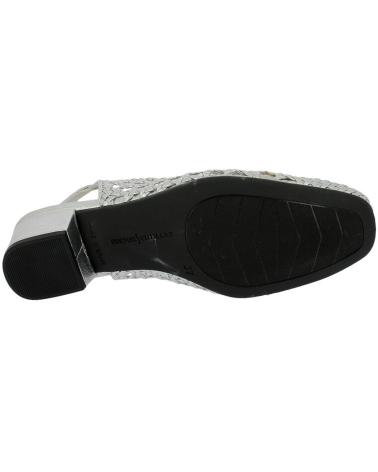 SANDALE HABILLÉE DOCTOR CUTILLAS 81243 ARGENTÉ PLATEADO