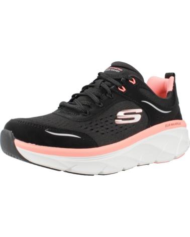 SKECHERS ZAPATILLAS MUJER MODELO DLUX WALKER 2 0 COLOR NEGRO BKCL