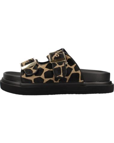EXE SANDALIAS MUJER EXE MODELO HS53023 2 COLOR ANIMAL PRINT BEIG BEIGE