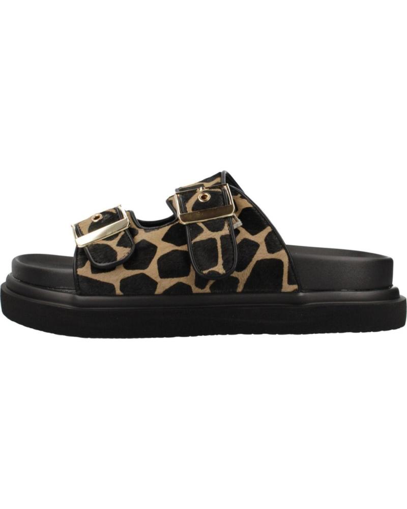 EXE SANDALIAS MUJER EXE MODELO HS53023 2 COLOR ANIMAL PRINT BEIG BEIGE