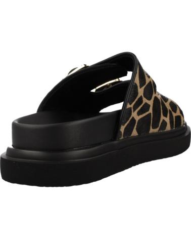 EXE SANDALIAS MUJER EXE MODELO HS53023 2 COLOR ANIMAL PRINT BEIG BEIGE