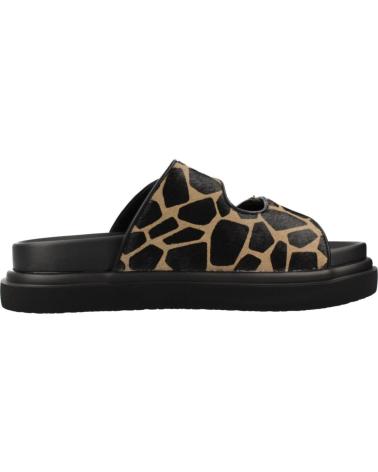 EXE SANDALIAS MUJER EXE MODELO HS53023 2 COLOR ANIMAL PRINT BEIG BEIGE