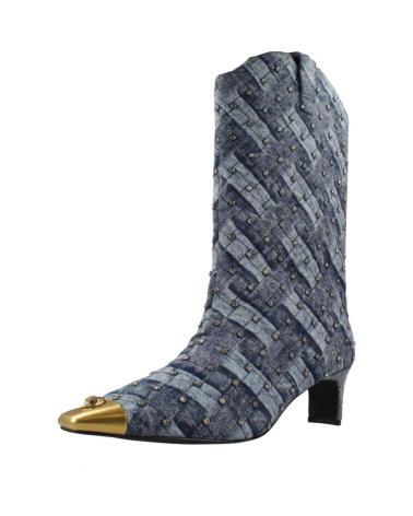 KURT GEIGER LONDON BOTAS MUJER MODELO REGENT CRYSTAL COLOR AZUL NAVY88