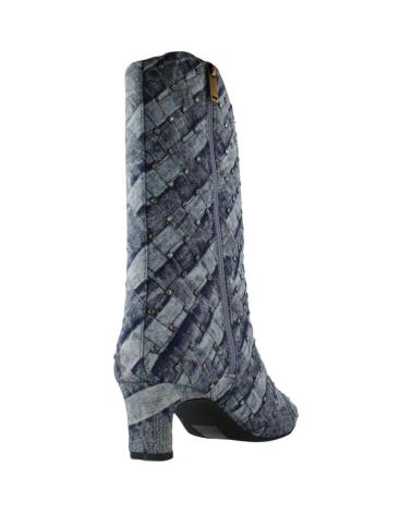 KURT GEIGER LONDON BOTAS MUJER MODELO REGENT CRYSTAL COLOR AZUL NAVY88
