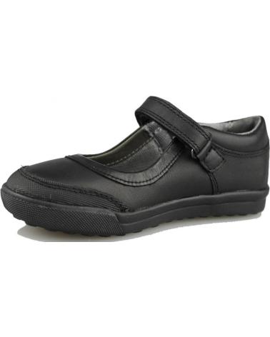 Zapatos GEOX  de Niña COLEGIAL NINA CARNIVAL VIT LISCO  NEGRO