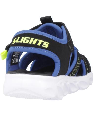 SKECHERS SANDALIAS NINO MODELO HYPNO-SPLASH COLOR NEGRO BLLM