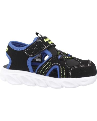 SKECHERS SANDALIAS NINO MODELO HYPNO-SPLASH COLOR NEGRO BLLM