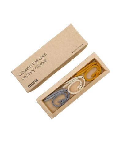 MURIS STRAPS MSTSKN TURNSCHUHE MIT WECHSELBÄNDERN UND MEHRFARBIGEN SCHNÜRSENKELN MSTSKN