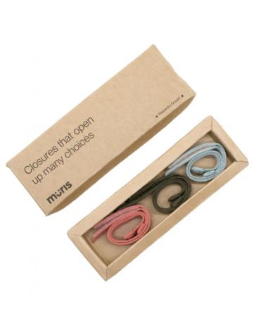 MURIS STRAPS PNKGRN TURNSCHUHE MIT WECHSELBÄNDERN UND MEHRFARBIGEN SCHNÜRSENKELN PNKGRN