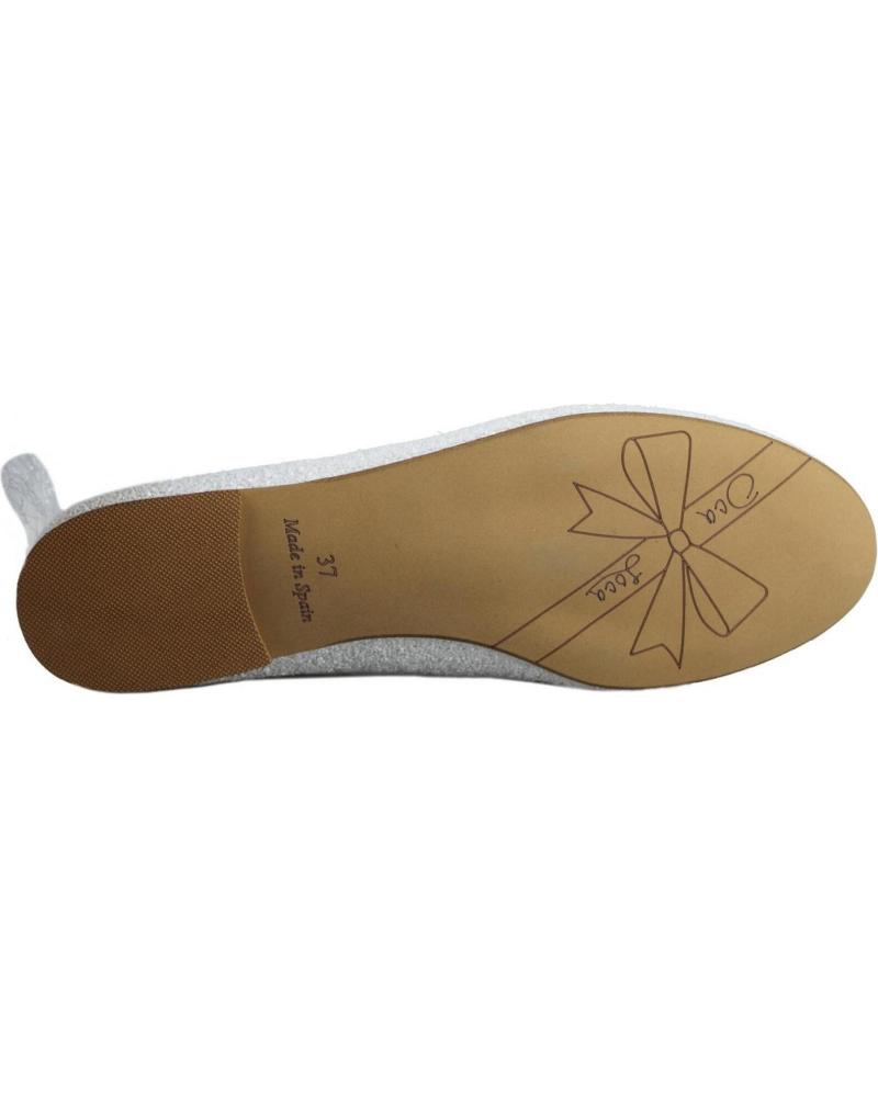 Flat Shoes De Ni a OCA LOCA SHOES OCA LOCA COMUNION CINTAS BLANCO