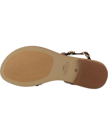 CARYATIS SANDALIAS MUJER MODELO 621626C COLOR MARRON BROWN