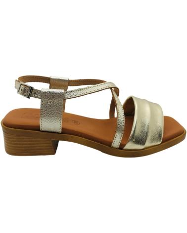JORDANA SANDALIA PIEL MUJER 4454 PLATINO