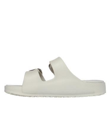 SKECHERS SANDALIAS PLANAS MUJER 111592 NATURAL