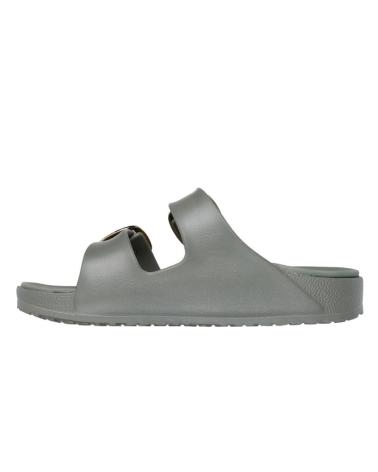 SKECHERS SANDALIAS PLANAS MUJER 111592 KAKI VERDE