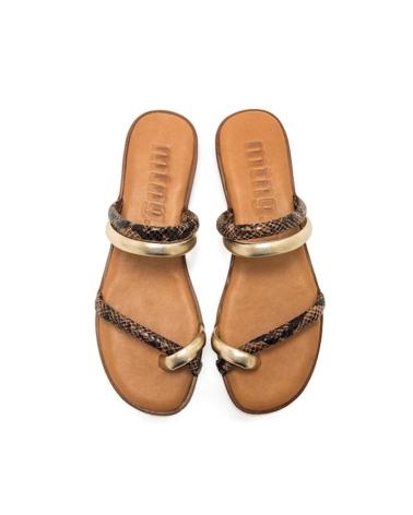MTNG SANDALIAS PLANAS MUJER MUSTANG 54563 ORO DORADO