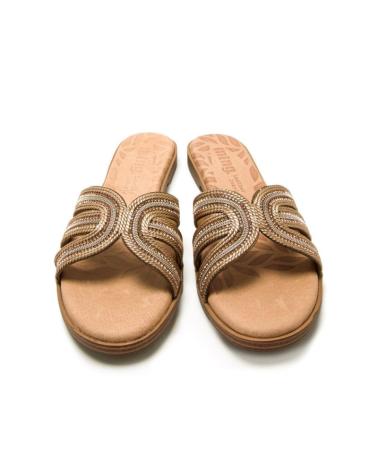 MTNG SANDALIAS PLANAS MUJER MUSTANG 54500 ORO DORADO