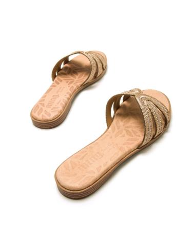 MTNG SANDALIAS PLANAS MUJER MUSTANG 54500 ORO DORADO