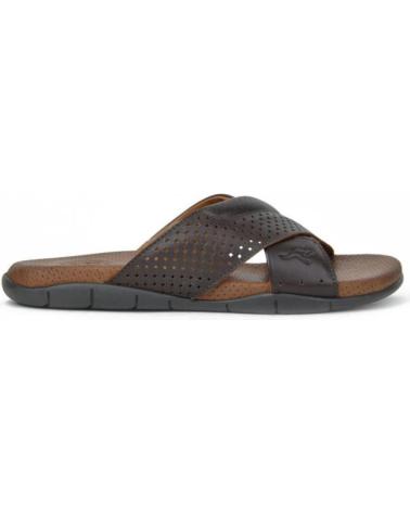 KANGAROOS SANDALIAS DE HOMBRE 851-18 PIEL MARRONPIEL MARRON