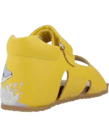 FALCOTTO SANDALIAS INFANTILES FALCOTTO DAPHNE CON CIERRE DE VELCRO AMARILLO