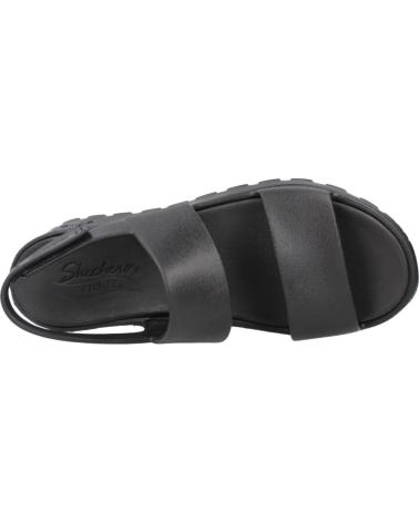 Woman Sandals SKECHERS SANDALIAS PLANAS 111380 MUJER  NEGRO