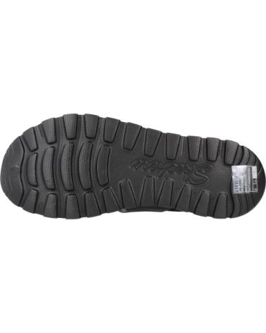 Woman Sandals SKECHERS SANDALIAS PLANAS 111380 MUJER  NEGRO